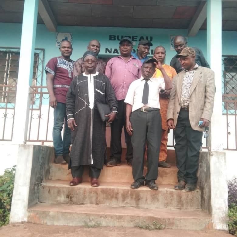 Séance institutionnelle au siège national avec les cadres du MINAT